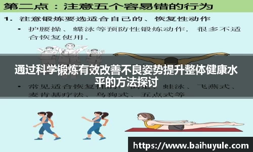 通过科学锻炼有效改善不良姿势提升整体健康水平的方法探讨
